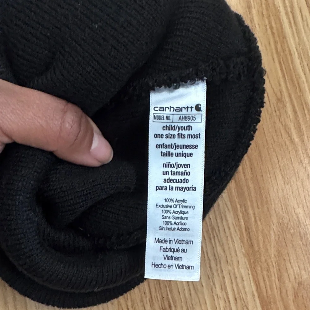 Carhartt Black Knit Hat